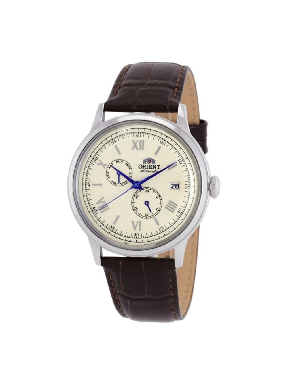 NWT Orient Bambino Version 8 Automatic Champagne Dial Men's Watch